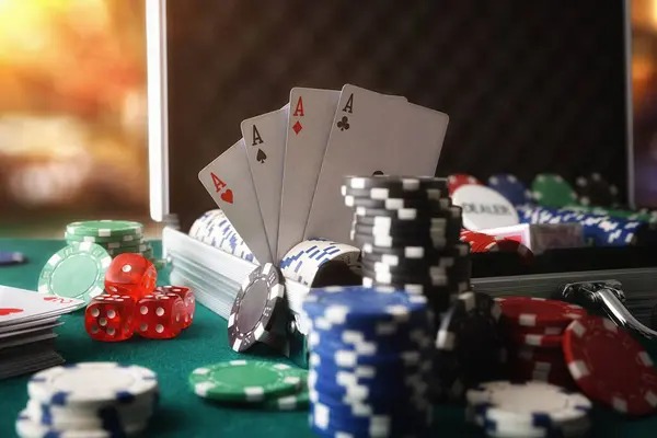 Roulette dealer studio with multi camera live setup